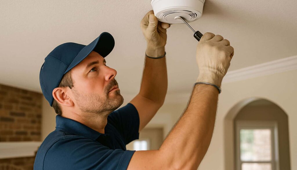smoke detector repair